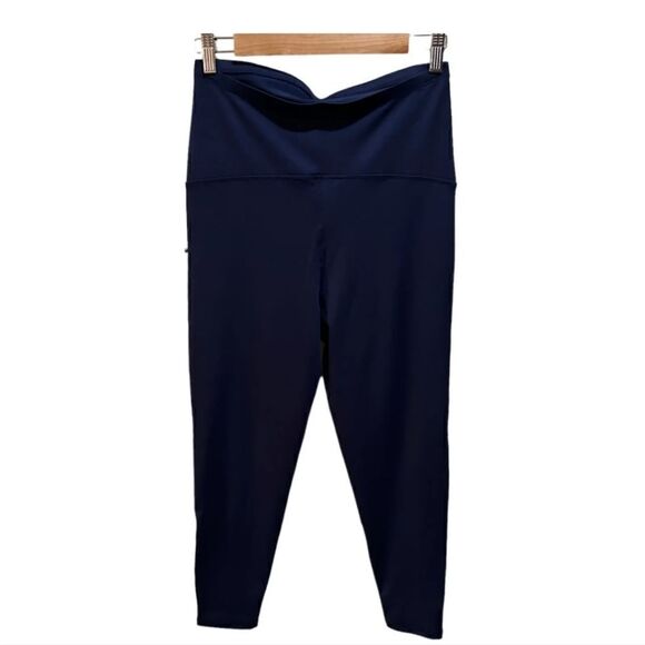 Ideology Blue Stretch Maternity Leggings - Picture 6 of 8